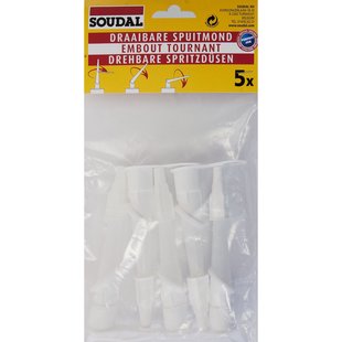 Soudal Draaibare Spuitmond 5 Stuks