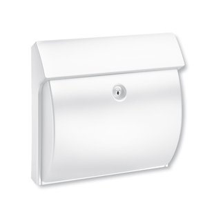 Burg Wachter Brievenbus Classico 4931 - Kunststof - Wit - 38,4x37,5x14,5 Cm