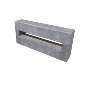 Brievenbusplaat Vasp Maastricht - Blauwe Steen - 32x12x5 Cm