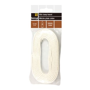 Sencys Olielampkoord Wit 13mm 2m