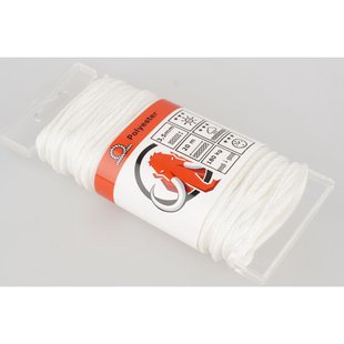 Mamutec Touw Polyester Paraloc Wit 3,5mm 20m