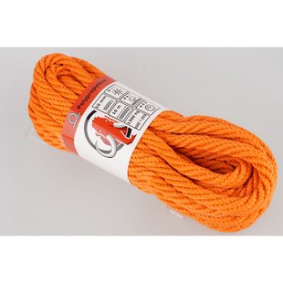 Mamutech Sterk Touw Paraloc - Gedraaid Polypropyleen - Uv-bestendig - 10mm X 10m - Oranje