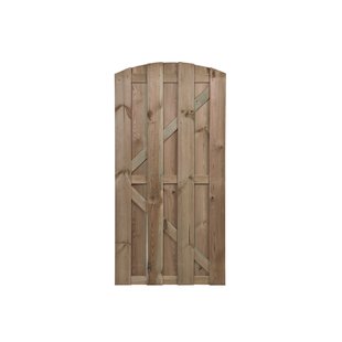 Tuinpoort Excellent Toog - Grenen - Groen - 90x180cm