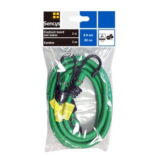 Sencys Spanwartel Haak Groen 8mmx80cm 2st