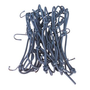 Sencys Cargonet Elastiek Met Haken 75x75cm