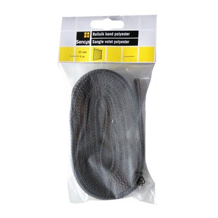 Sencys Rolluik Linkt Bruin 22mm 5m