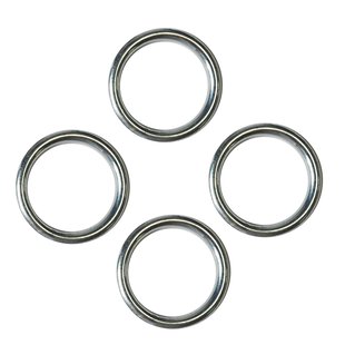 Sencys Gesloten Ring - Gegalvaniseerd - Diam. 3,5x32mm - 4 Stuks