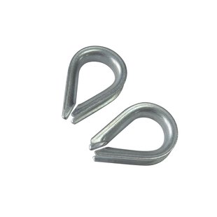 Sencys Kabelkous - Gegalvaniseerd - 4 Mm - 2 Stuks