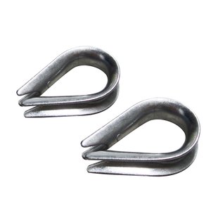 Sencys Puntkous - Rvs - Diam. 4mm - 2 Stuks