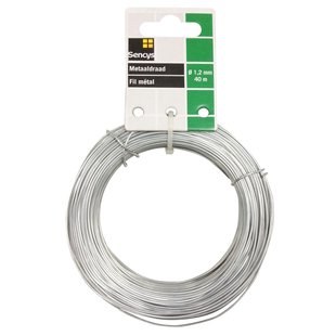 Sencys Staaldraad Gegalvaniseerd 1,2mm 40m