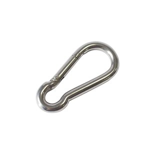 Sencys Karabijnhaak - Rvs - 8x80mm