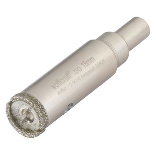 Wolfcraft Diamantgatenzaag ceramic Ø 18 Mm, Snijdiepte 45 Mm, Schacht Ø 10 Mm