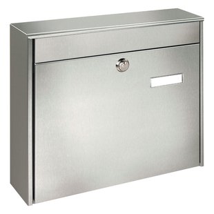 Burg-wächter Wandbrievenbus Borkum 3878 Ni - Staal - Inox - 36,2x32,2x10cm