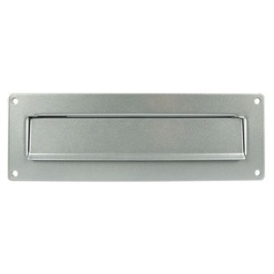 Burg Wachter Brievenbusklep Porta 796 - Aluminium - Zilver - 14,5x41x2,2cm