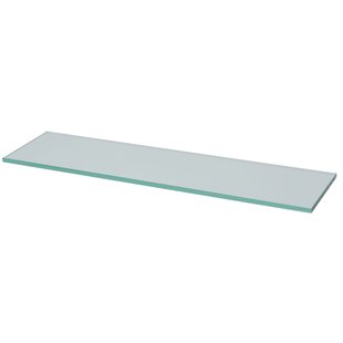 Duraline Wandplank Glas Helder 12mm 80x20cm