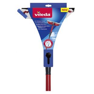 Vileda Raamwissers Active 2-in-1 + Telescopische Steel