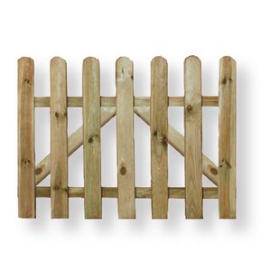 Tuinhek - Hout - 80x100cm