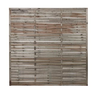 Houten Schutting - Grenen - Groen Geïmpregneerd - 180x180cm - Fsc/pefc