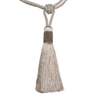 Gordijnbinder Met Kwast Beige