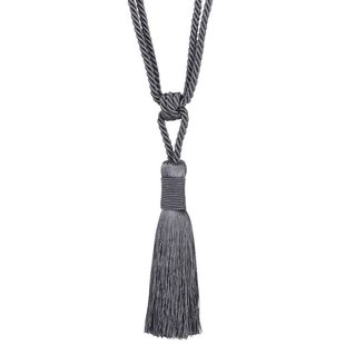 Gordijnbinder Met Kwast Donkergrijs