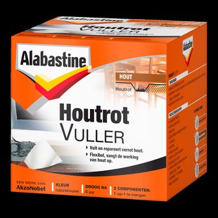 Alabastine Houtrotvuller 500gr