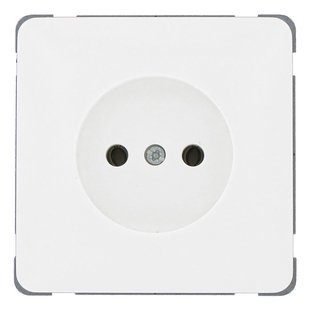 Peha Inbouwstopcontact Standaard Ongeaard 1-polig Wit Ip20