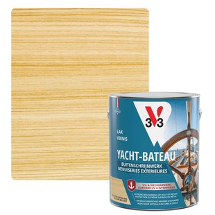 V33 Vernis Yacht Kleurloos Hoogglans 2,5l