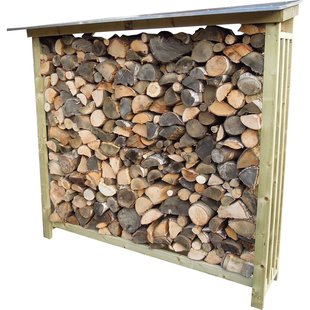 Lutrabox Haardhoutopslag 185x62x180cm