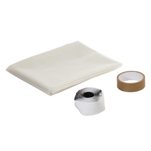 Wolfcraft Stofdeur Set Afdekzeil 1,25x2,20m