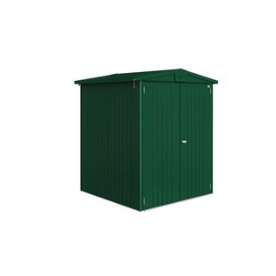 Biohort Metalen Tuinhuis Europa - Donkergroen - 172x156cm - Dubbele Deur