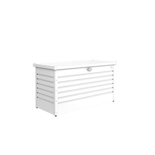 Biohort Kussenbox Hobbybox 130 - Metaal - Wit - 134x62x71cm