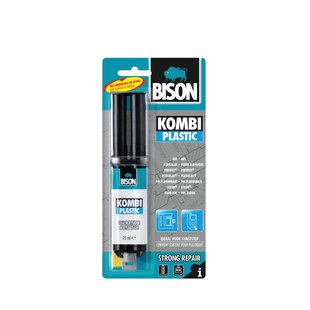 Bison Acrylaatlijm Kombi Plastic Beige 25ml