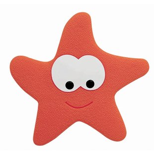 Spirella Antislipmat Starfy - 5 Stuks - Rood