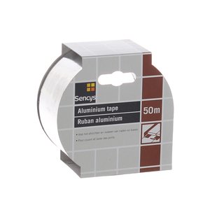 Sencys Aluminium Tape - 50m X 50mm