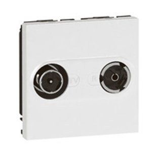 Legrand Tv/fm-aansluiting Mosaic 2 Modules