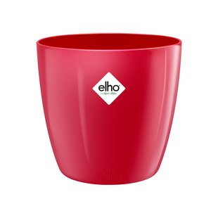Elho Bloempot Brussels Diamond Rond Ø14cm Lovely Red