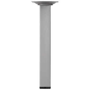 Duraline Meubelpoot Vierkant Staal 2,5x2,5x20cm Grijs