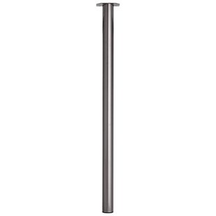 Duraline Meubelpoot Rond Staal 6x110cm Antraciet