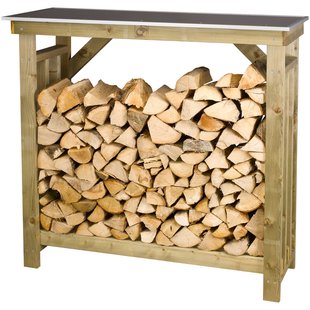 Lutrabox Haardhoutopslag +oppottafel