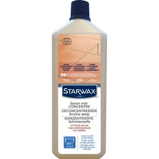 Starwax Bruine Zeep Met Lijnolie