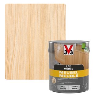V33 Lak Meubel Kleurloos Zijdeglans 2,5l