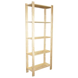 Houten Rek Met 5 Grenen Paneel In Massief Den 170x65x28cm