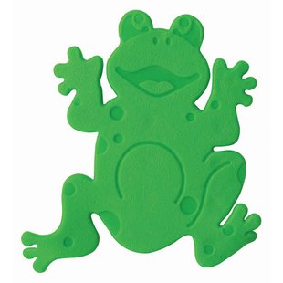 Msv Antislipmat Frogtime - 6 Matten - Groen - 12x11cm