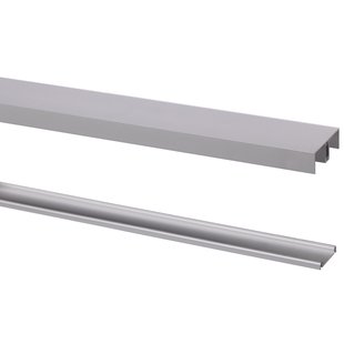 Storemax Basic Schuifd. Rail Aluminium 240 Cm Type R-20