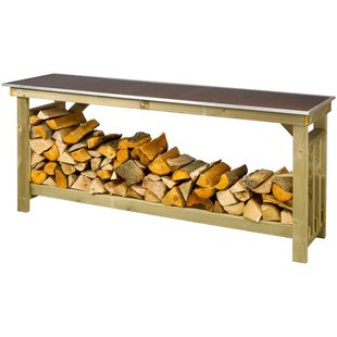 Lutrabox Haardhoutopslag +bbq Zijtafel