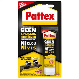 Pattex Montagelijm Geen Spijkers En Schroeven 50g