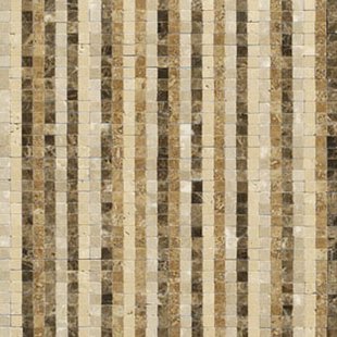Mozaïektegels Barcelona - Beige - Natuursteen - 0,09 M²