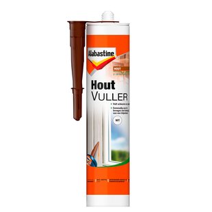 Alabastine Houtvuller Wit Koker 310ml