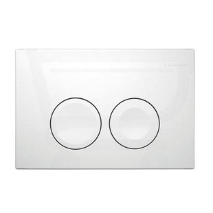 Geberit Bedieningspaneel Delta 21 Voor Up100 Inbouwreservoirs| 16,4x24,6cm Glanzend Wit