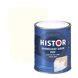 Histor Perfect Base 7000 Grondverf Voor Mdf Wit 0,75l